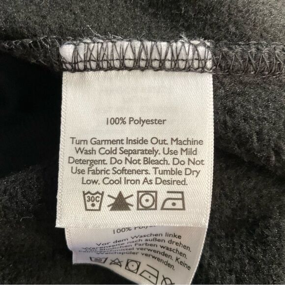 Eddie Bauer Black Double Breasted Collared Long Sleeve Sweater Size M - Picture 7 of 11